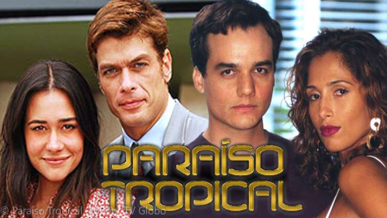Elenco da novela Paraíso Tropical. (Foto: Divulgação)