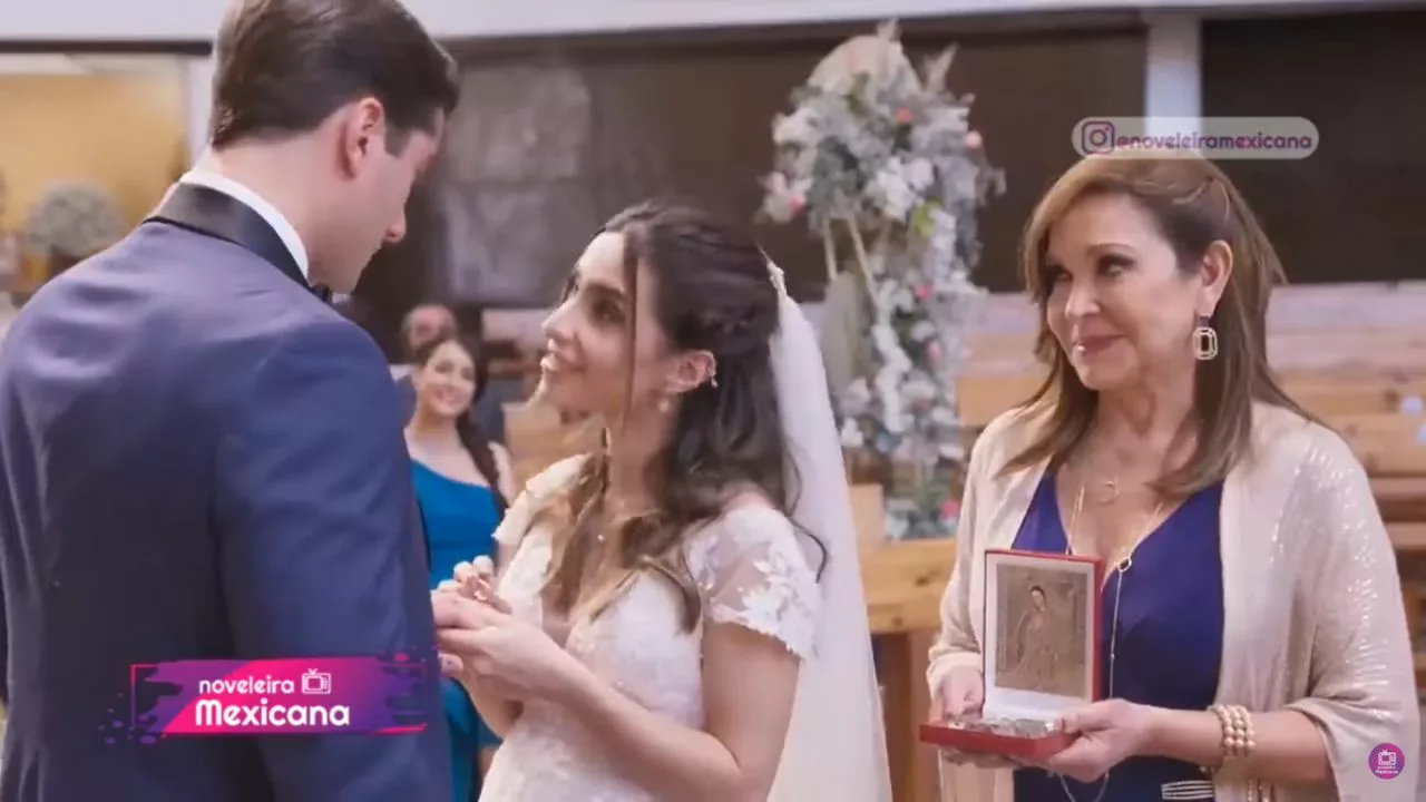 Omar e Andréia se casam em Minha Fortuna é te Amar (Foto: Reprodução)